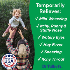 Dosing syringe included with Dr. Talbot's Infant Daily Allergy Relief