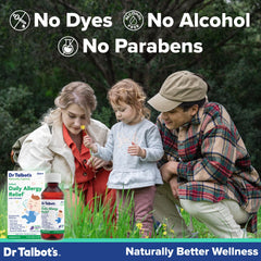 Grape juice flavor infant allergy relief