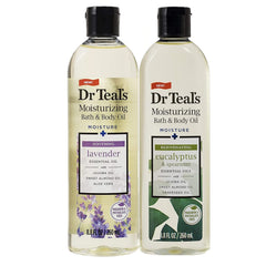 Dr Teals Lavender Bath Body Oil 8.8oz bottle