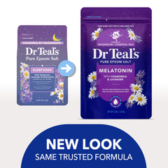 Lavender chamomile scented Dr Teal's soak image