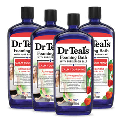 Dr Teal's Foaming Bath with Ashwagandha 34 oz bottle