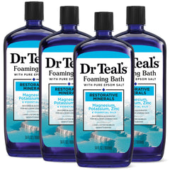 Dr Teal's foaming bath with Pure Epsom Salt bottle