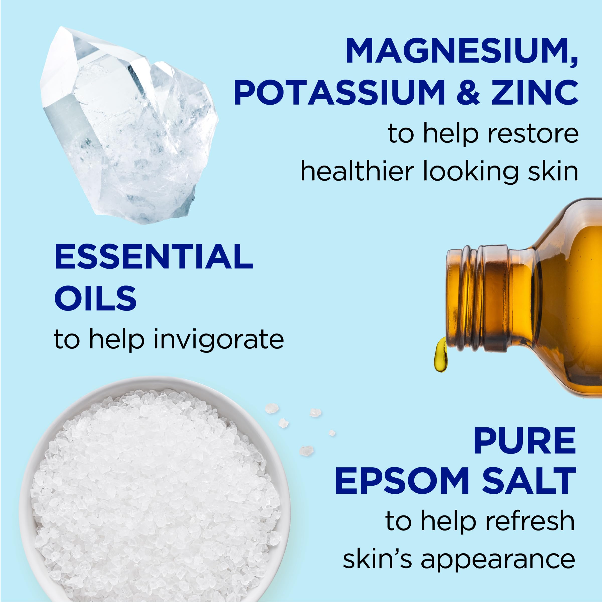 Restorative minerals formula label on bottle