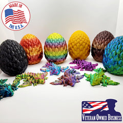 Dragon egg tall 4-5 inches for unboxing