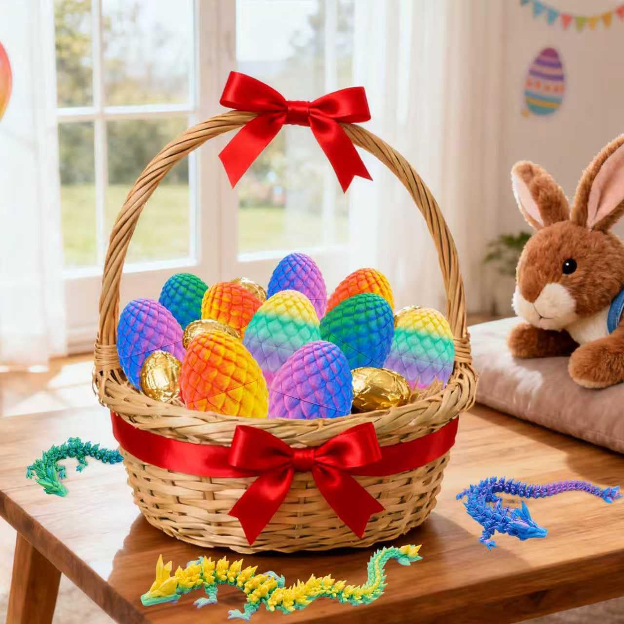 4pcs dragon egg gift set for fantasy lovers