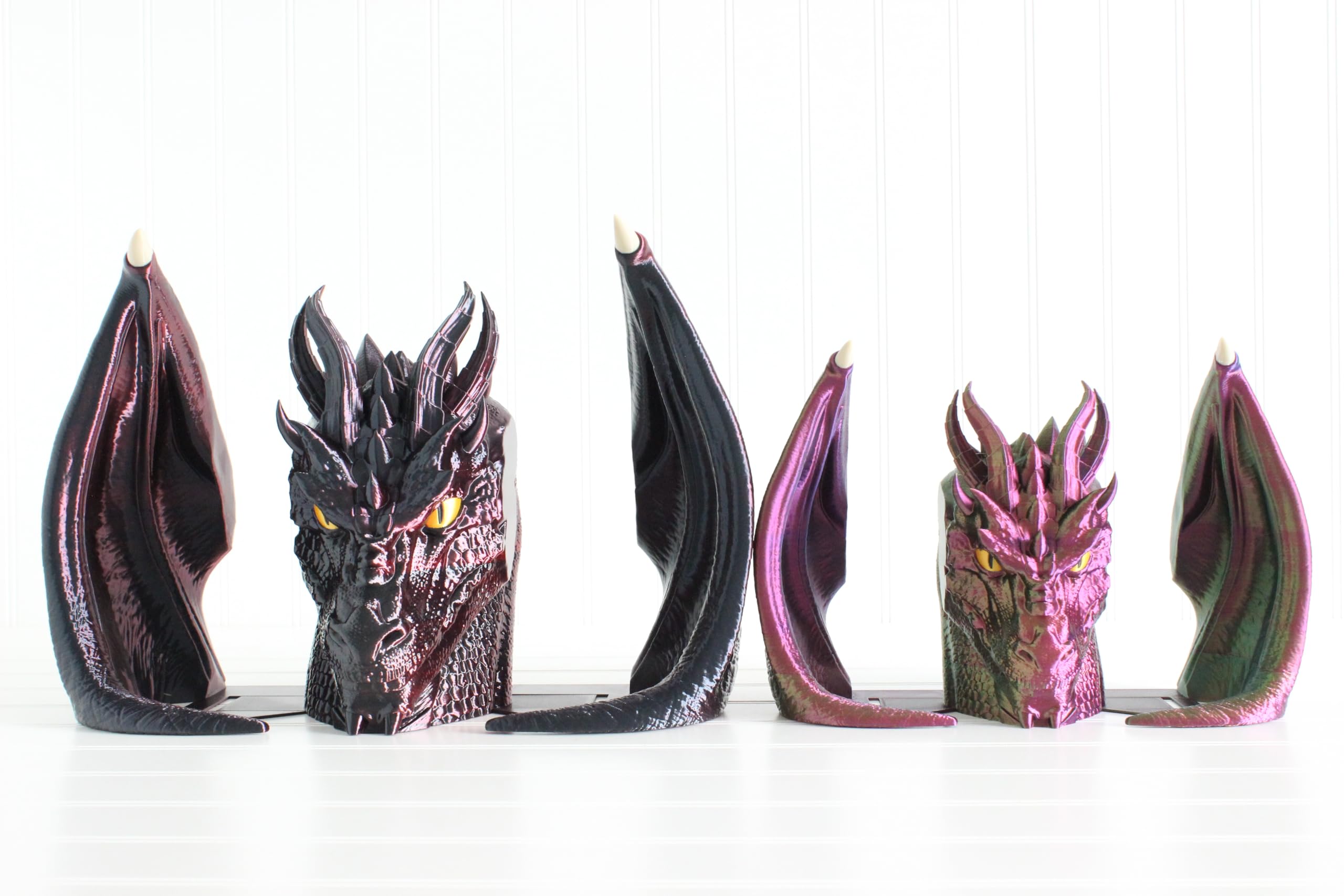 Close up of dragon head detail
