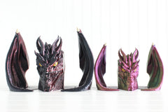 Close up of dragon head detail
