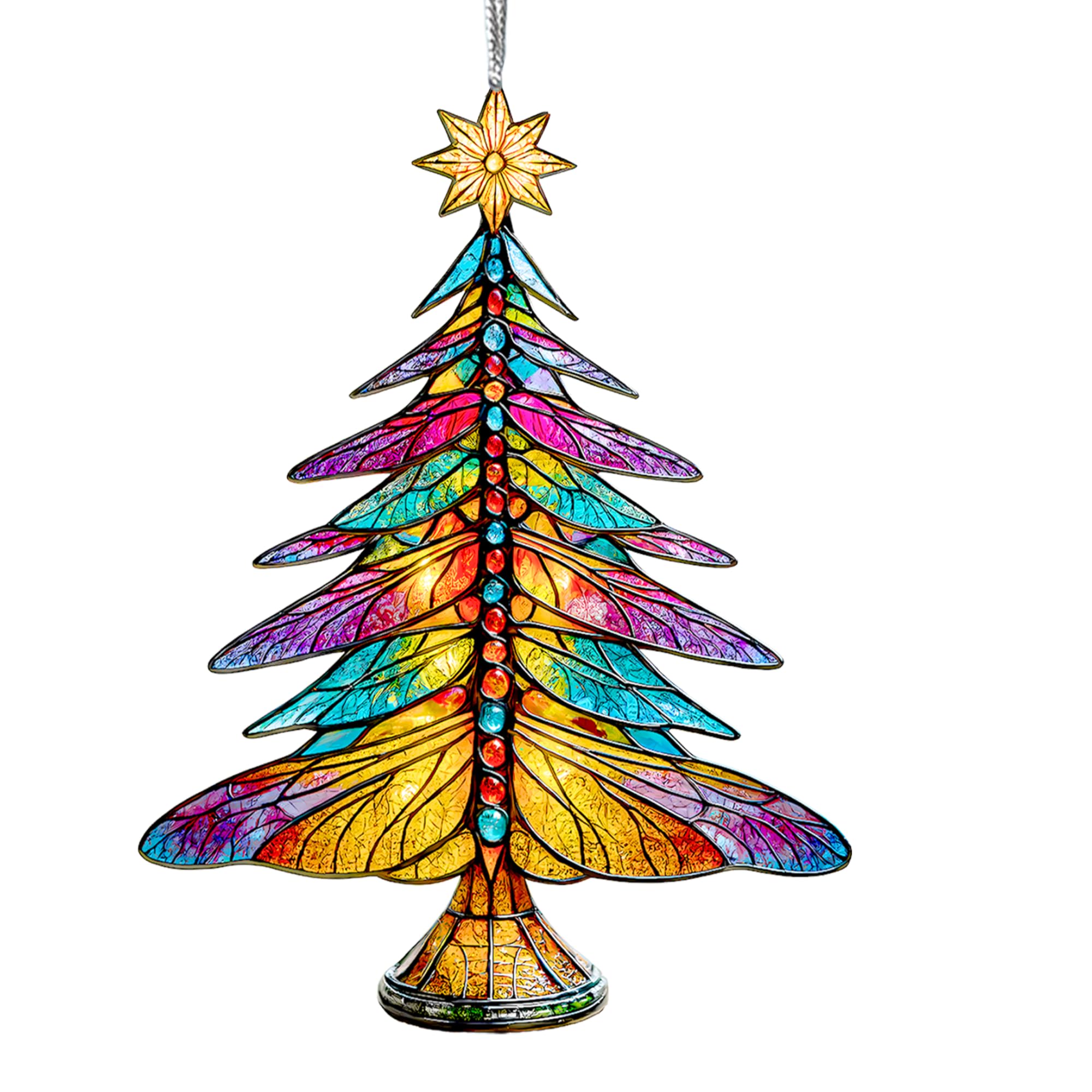 Dragonfly Christmas Ornament made of acrylic