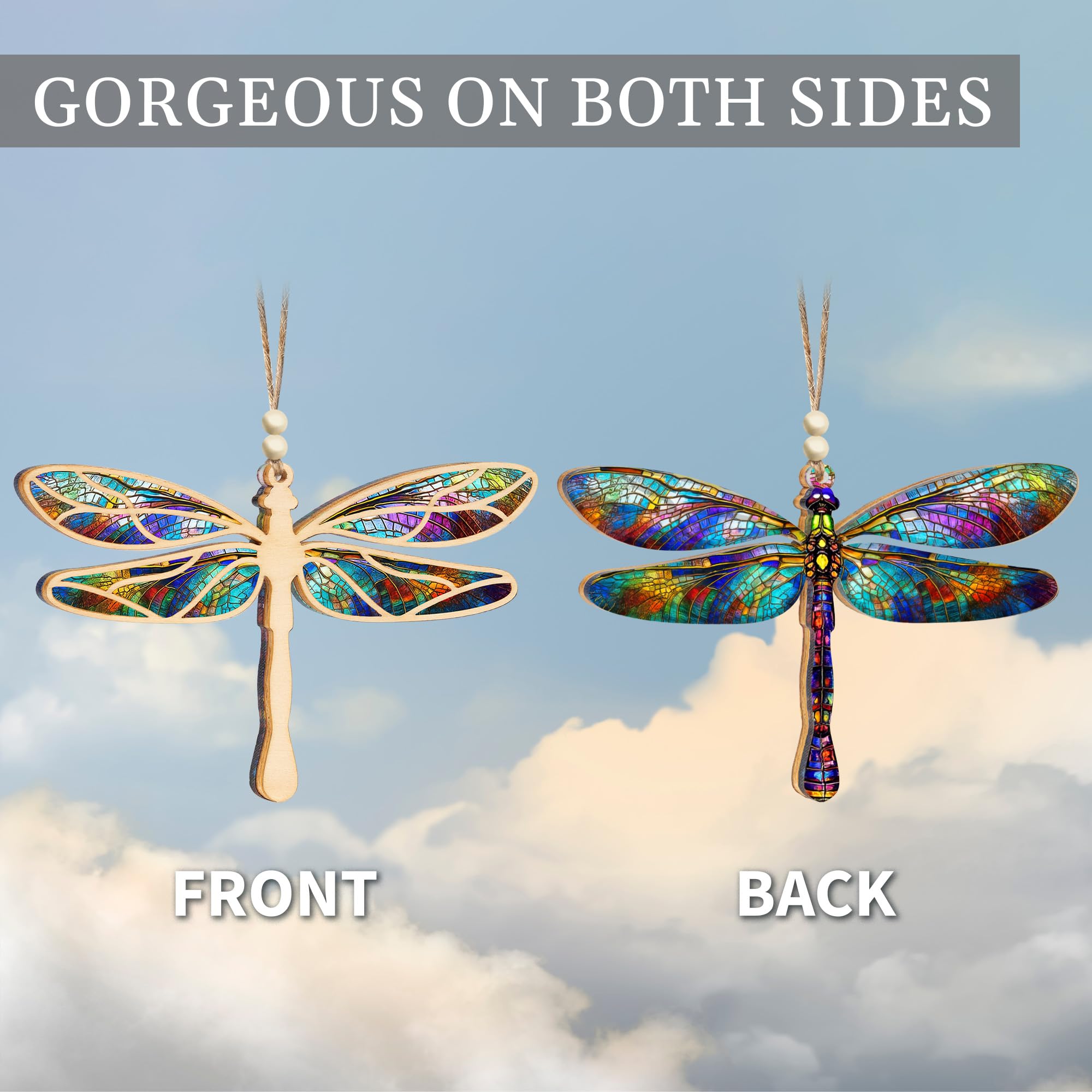 Dragonfly gift for mom birthday gift by Sensemory