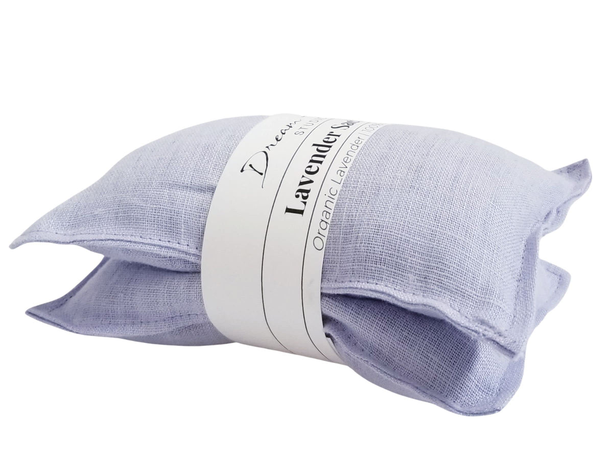 Dream Field Studio organic lavender gift set flax linen sachets