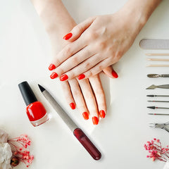 Pointed tip for cleaning under nails DreamCut sapphire file