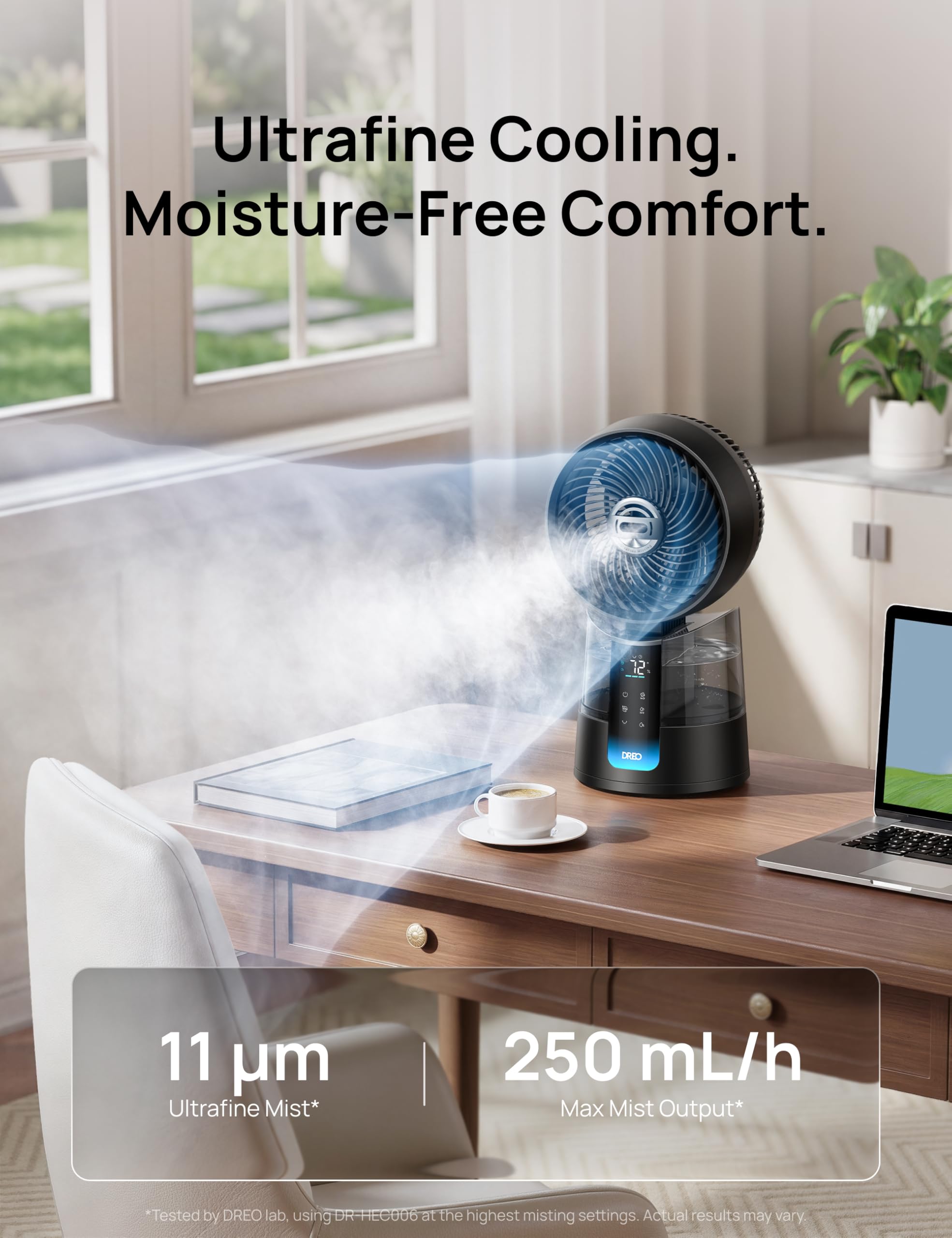 DREO evaporative air cooler 1.7 MHz