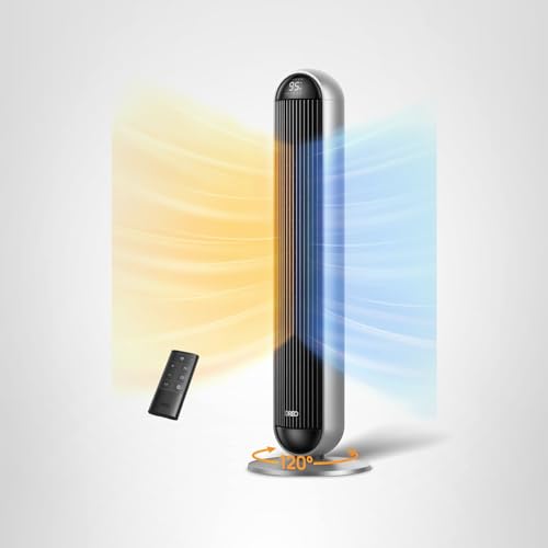 DREO large room cooling and heating unit silver