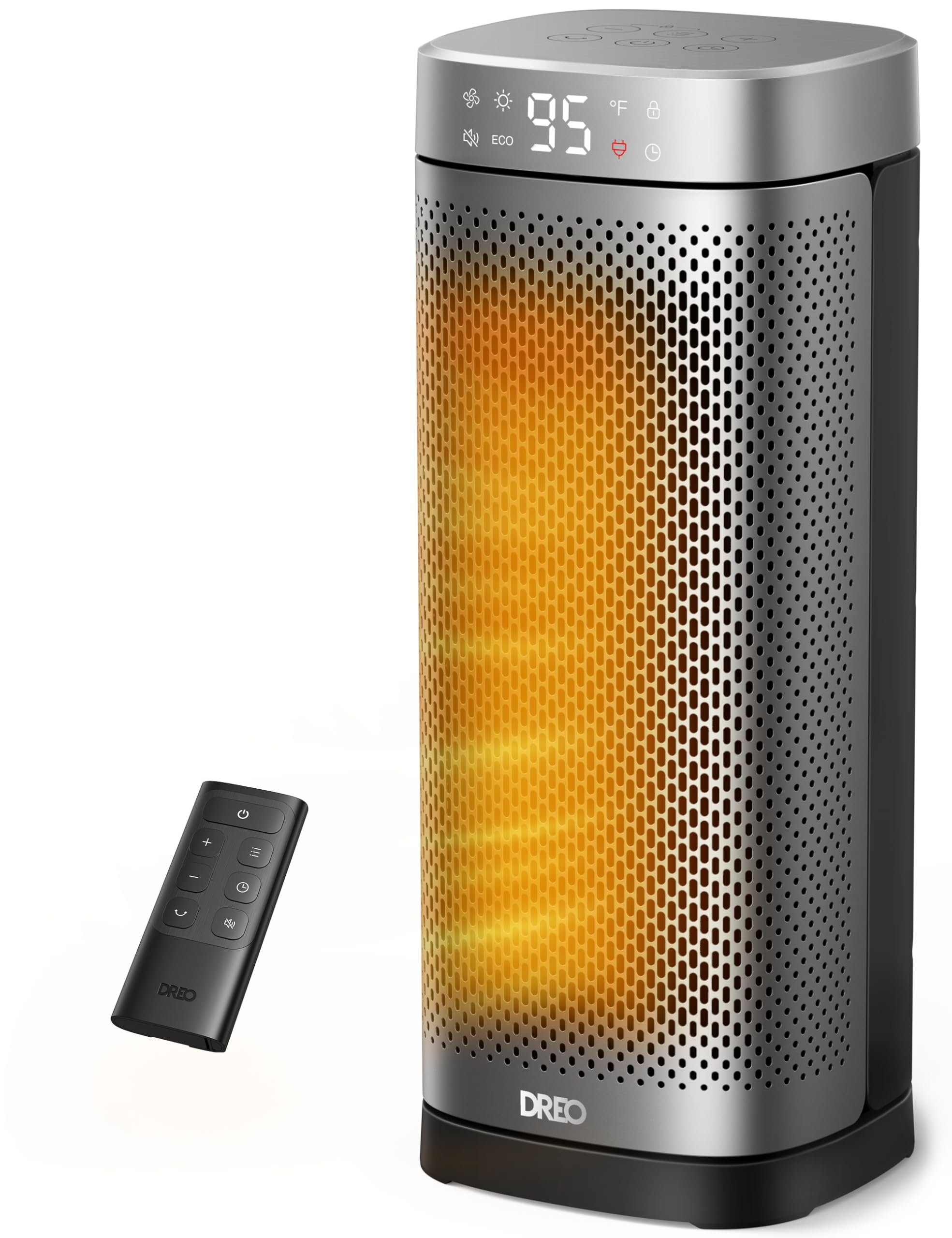 DREO space heater indoor use 1500W PTC ceramic heating