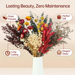 dried flower stems about 15 to 17 inches long