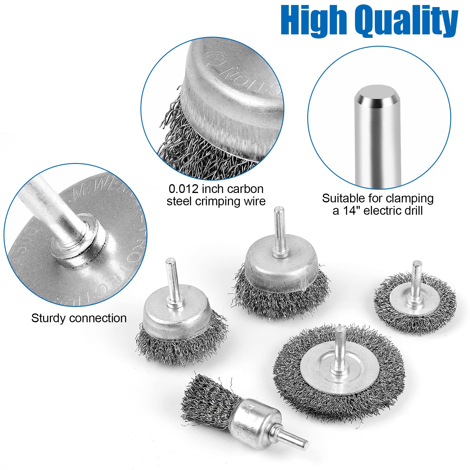 50mm wheel brush from Drill Wire Brush Set