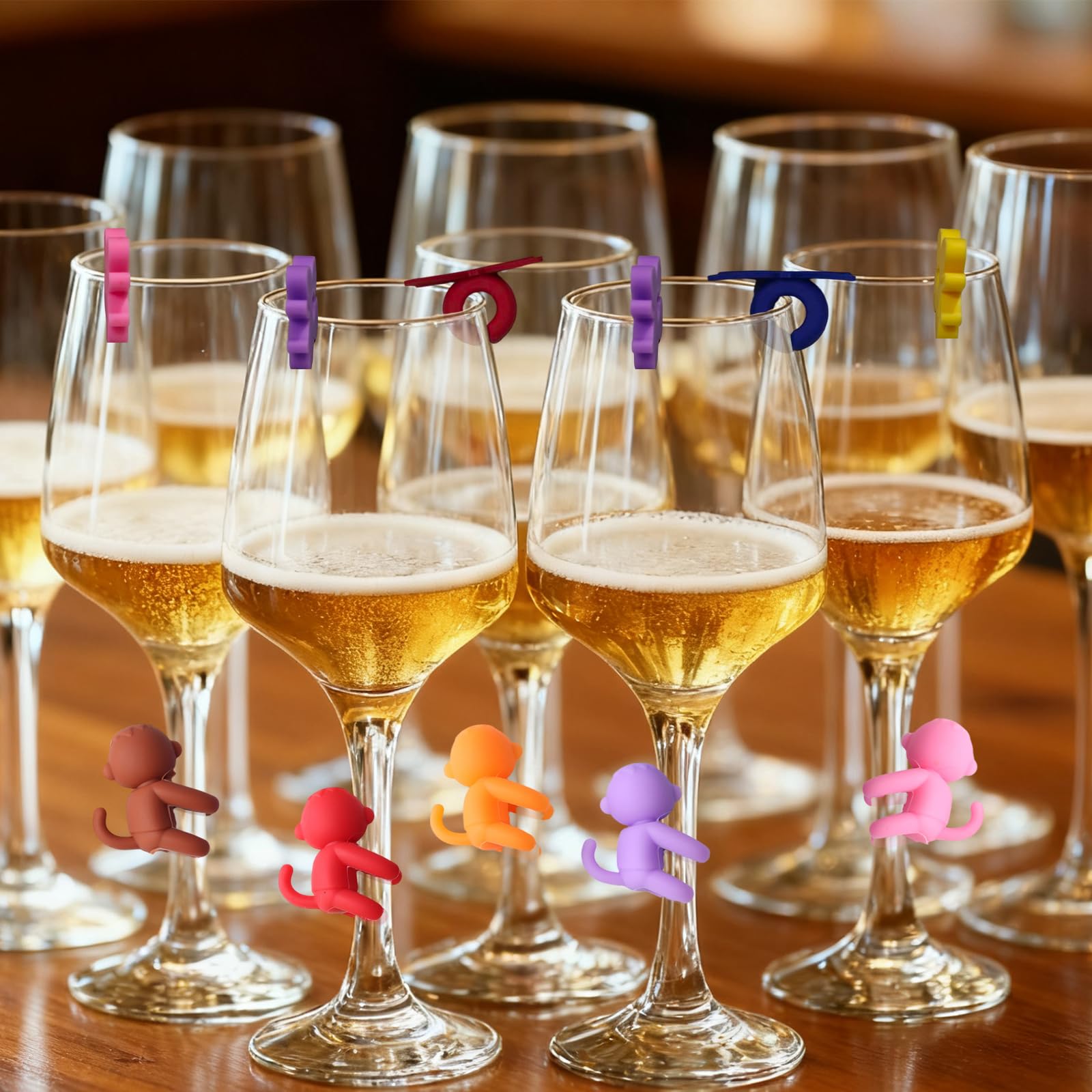 36 piece drink identifier set for weddings