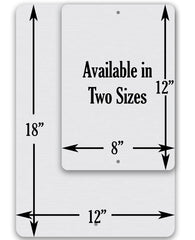 Drive Slow metal sign for campsite indoor outdoor display