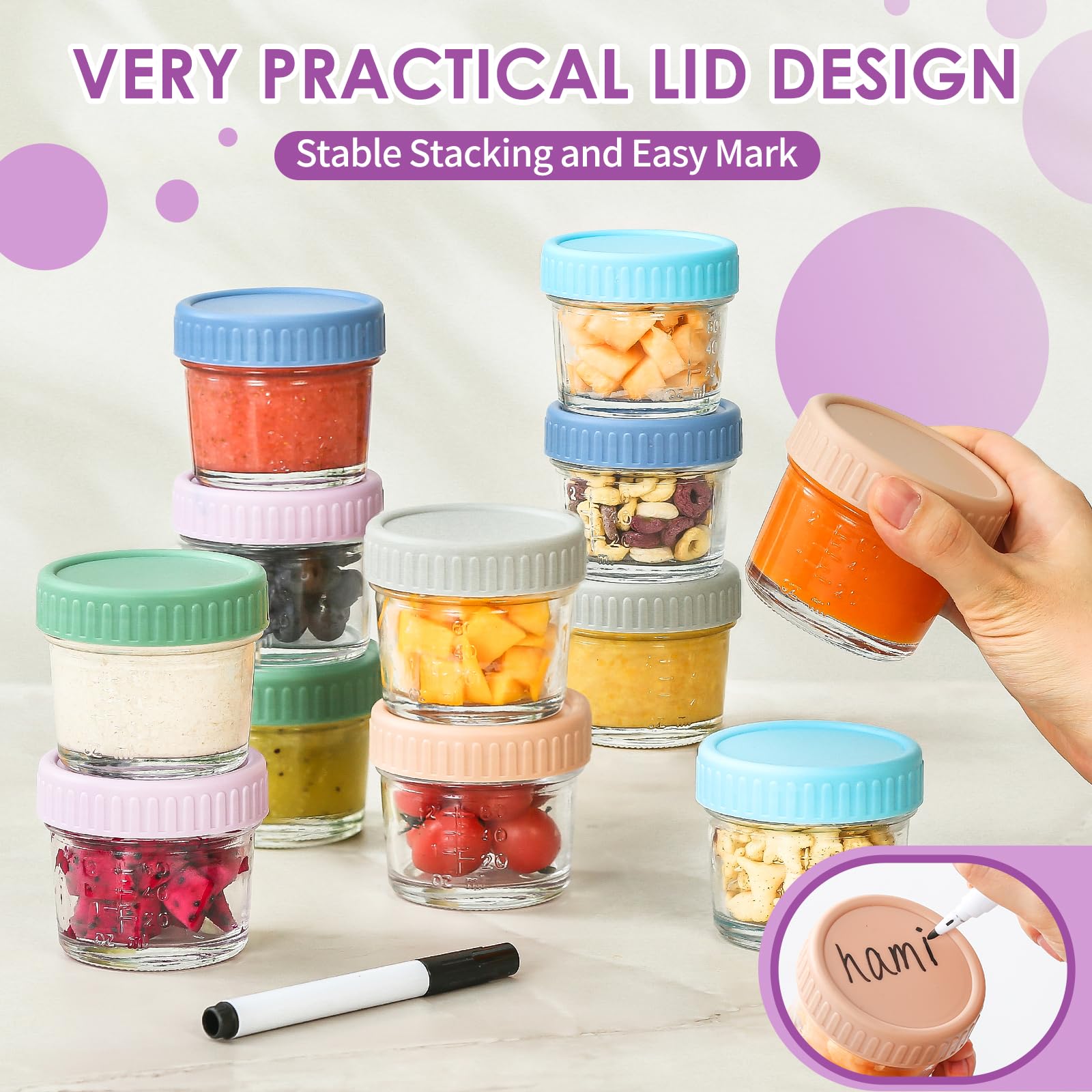 2 oz measurement lines on DRKIO jars