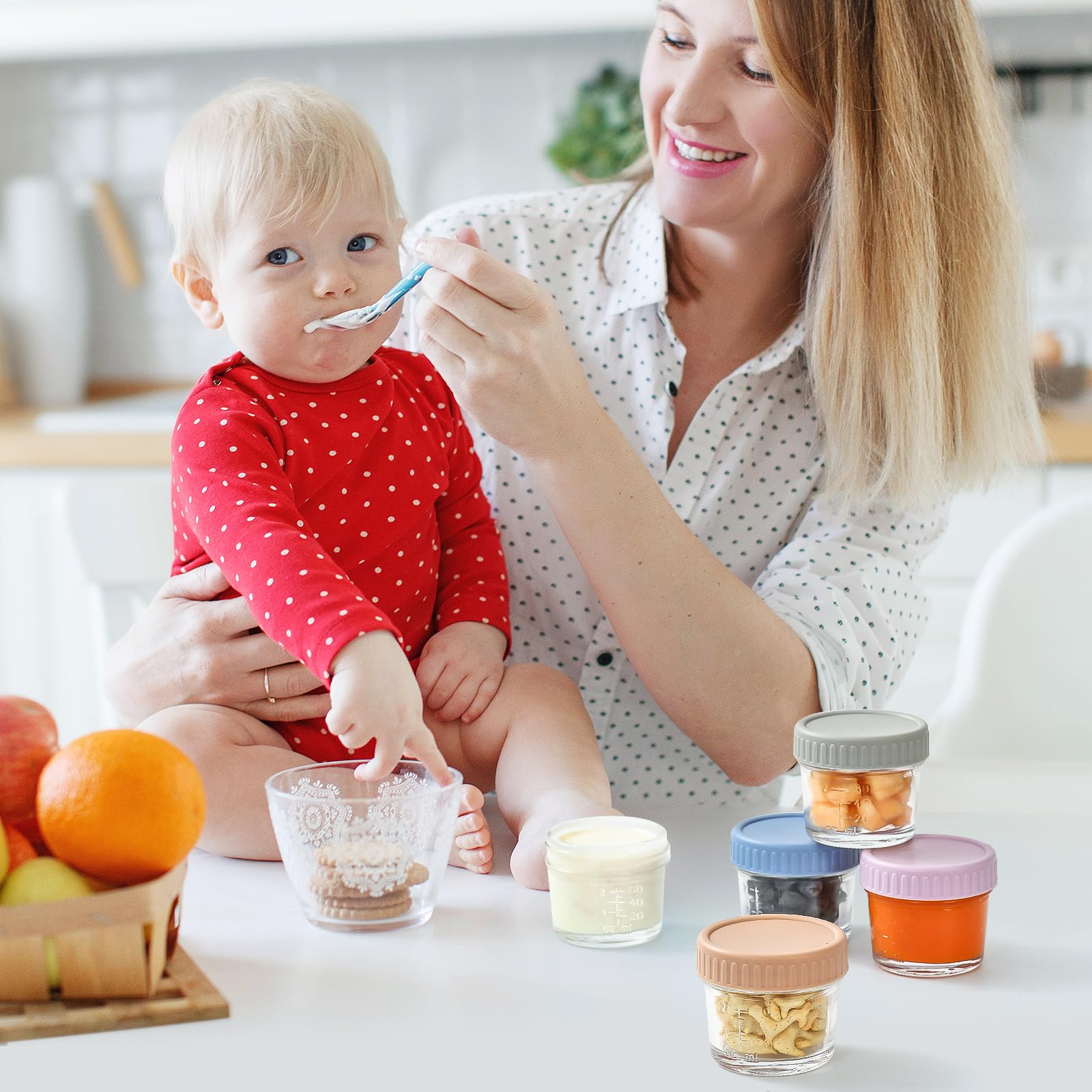 DRKIO jars safe for fridge microwave and dishwasher