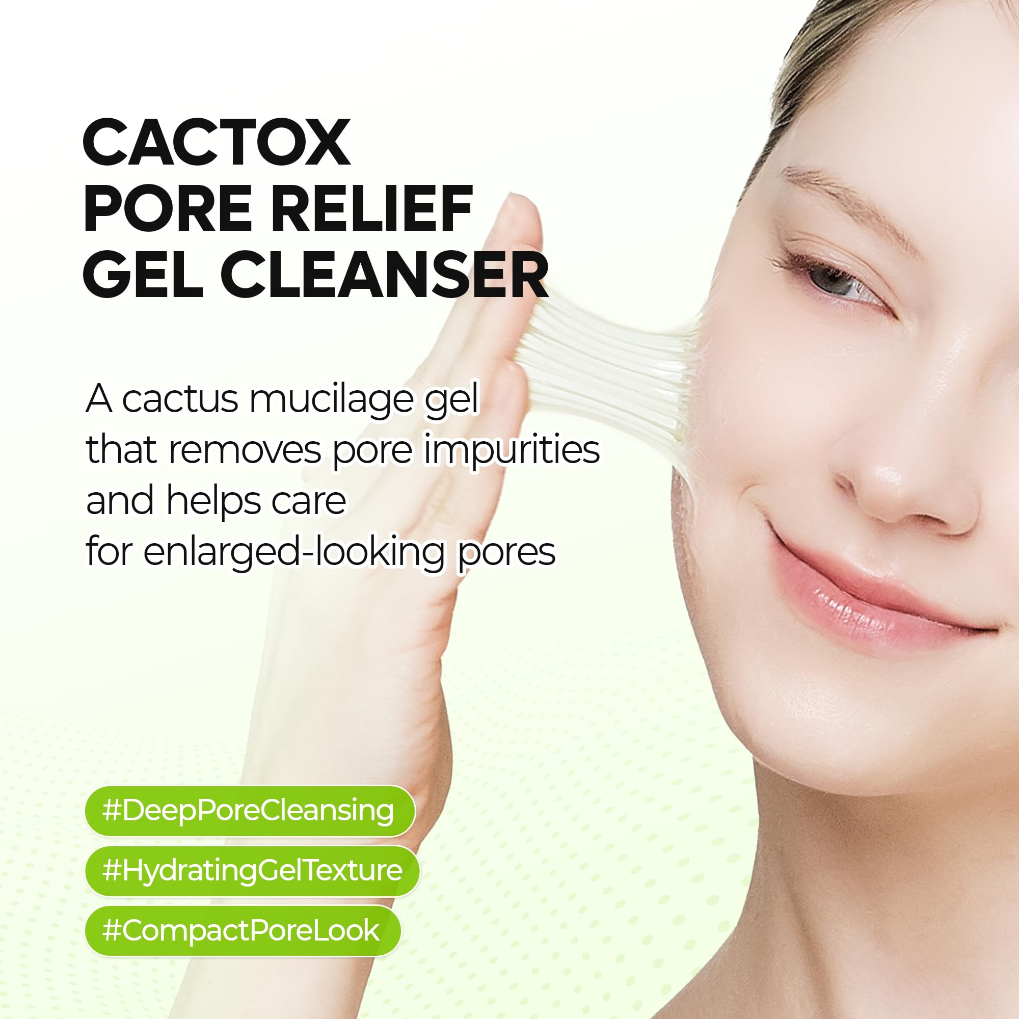 Dr.Melaxin cactox gel cleanser 120ml packaging