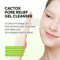 Dr.Melaxin cactox gel cleanser 120ml packaging