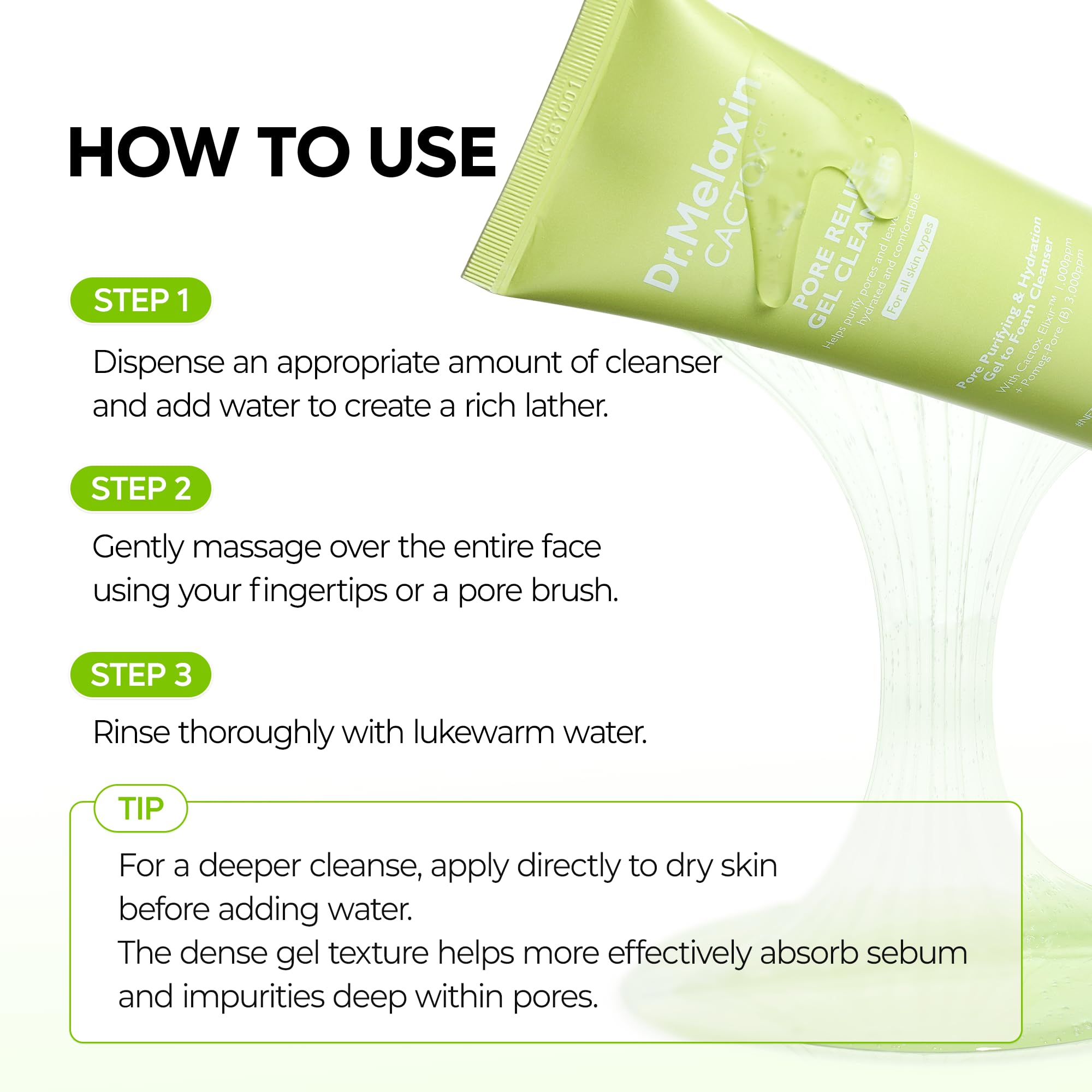 Dr.Melaxin Cactox packaging with 120ml size