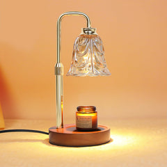 Droyek Candle Warmer Lamp with Timer on display