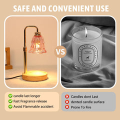 Droyek Candle Warmer Lamp dimmable control