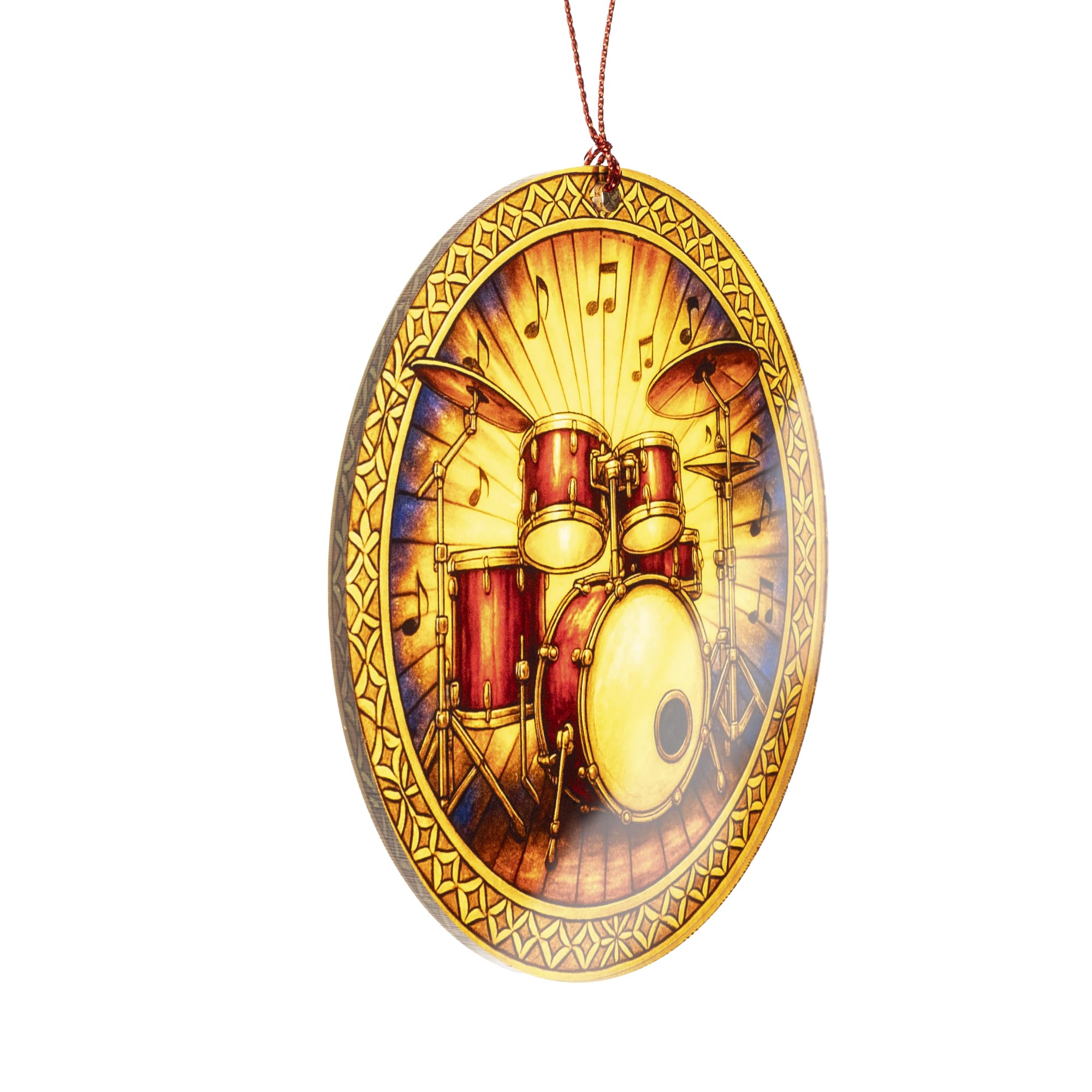 Drum Ornament car hanging festive decor