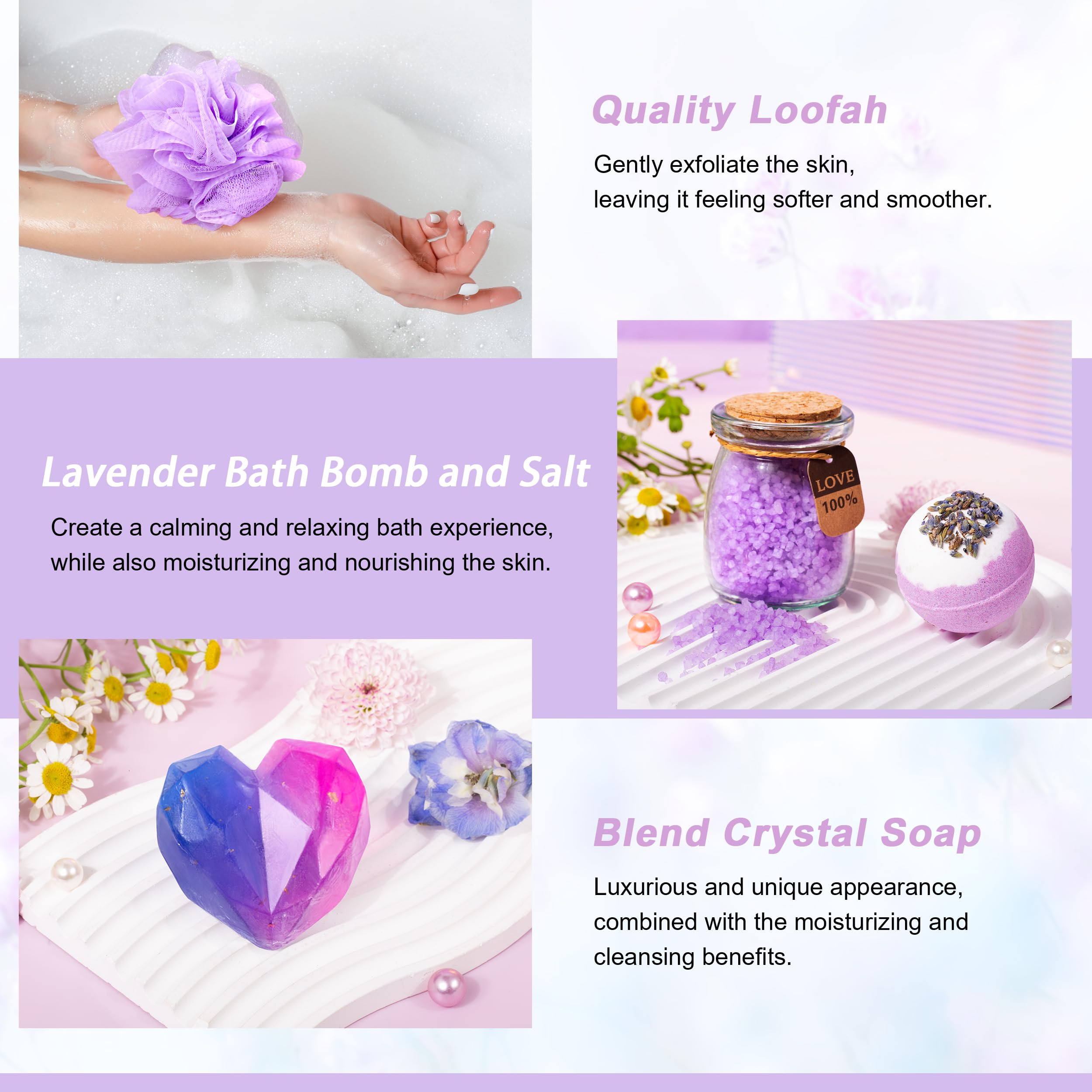 Dry-flower greeting card with elegant gift box