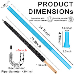 Dryer Lint Brush 29 inches for vent removal