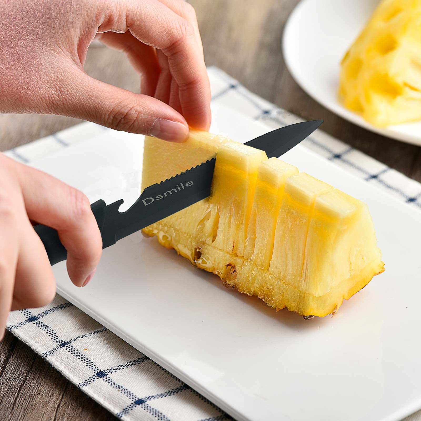 Dsmile paring knife with cover