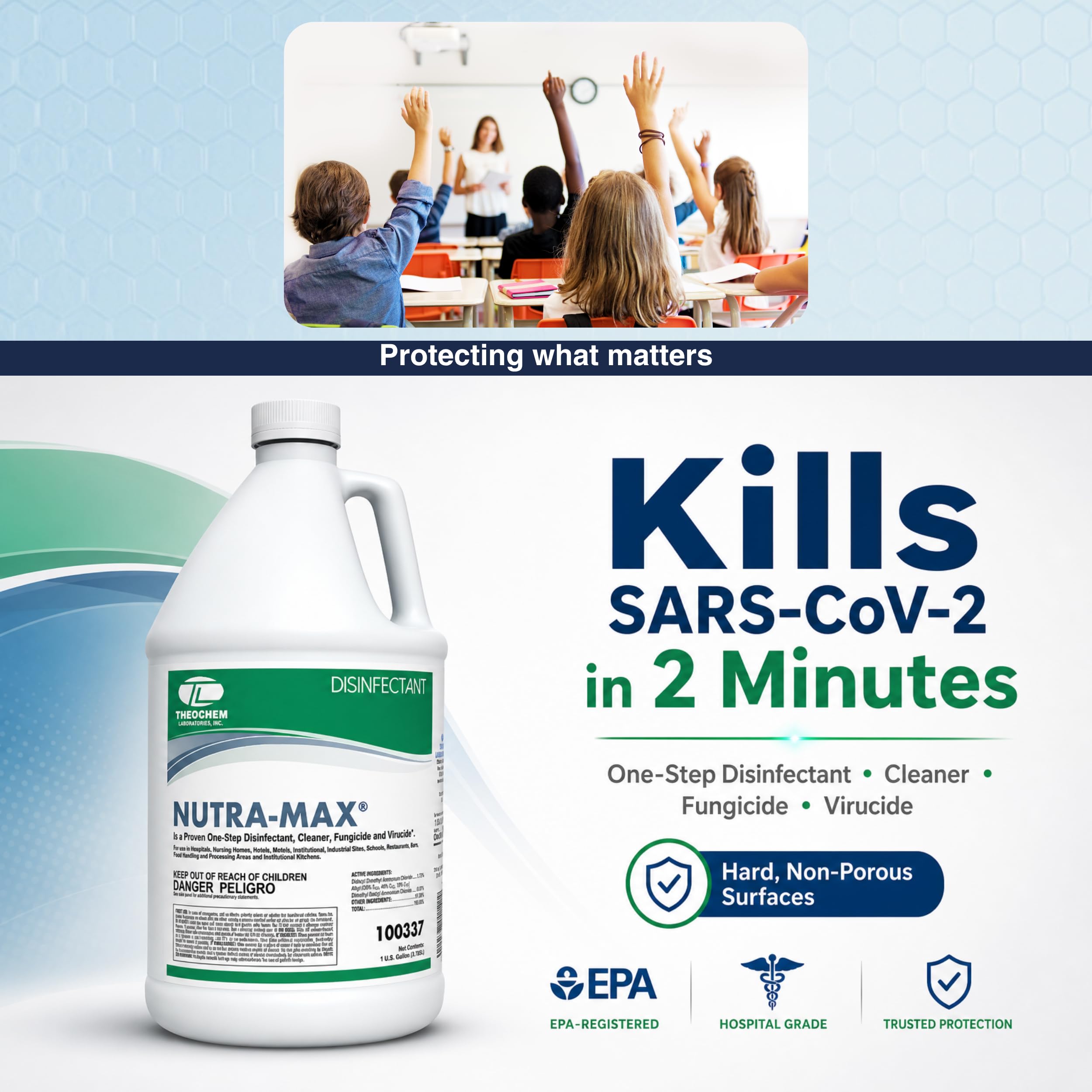 Dual-quat formula note on Nutra-Max label