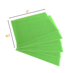 Refrigerator bin liners cut to size 13x10.5 inch by Dualplex