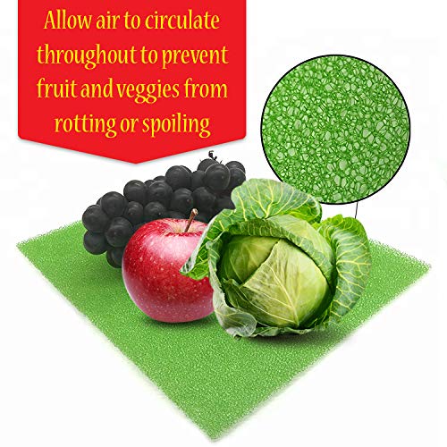 Dualplex foam fridge liners 13x10.5 inch for produce life extender