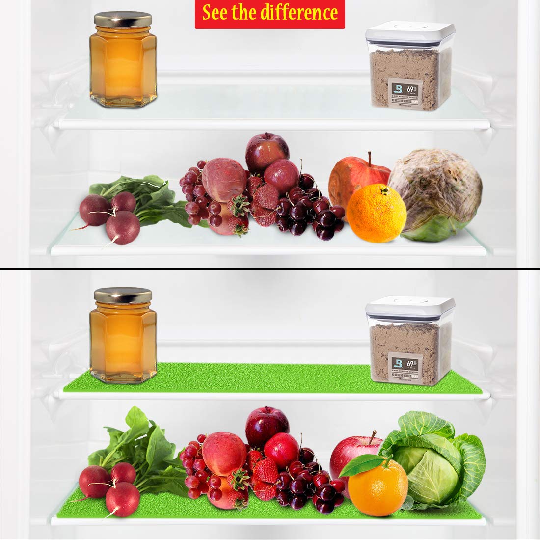 Produce life extender liners for fresh fruits and vegetables by Dualplex