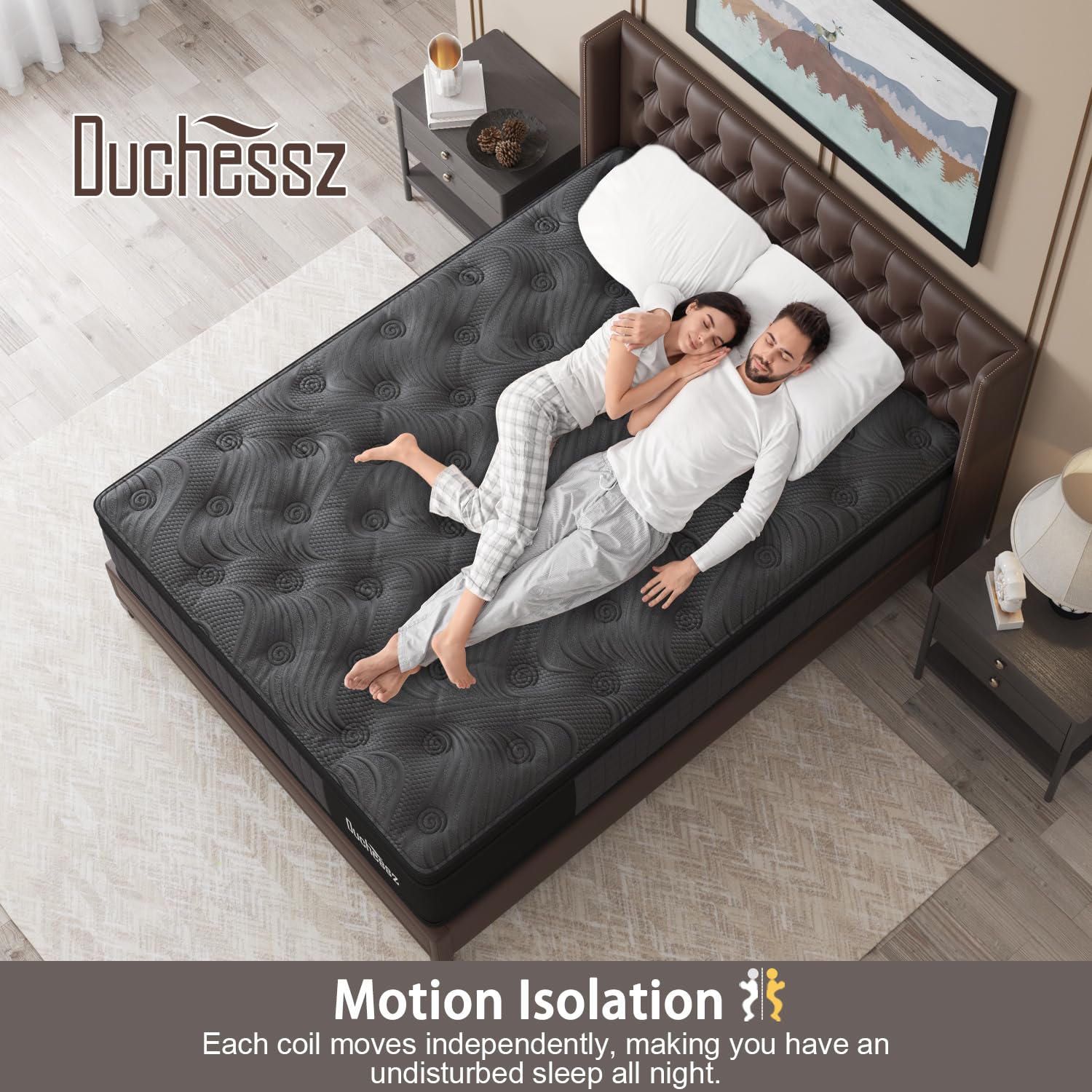 Euro top comfort on Duchessz Queen Mattress
