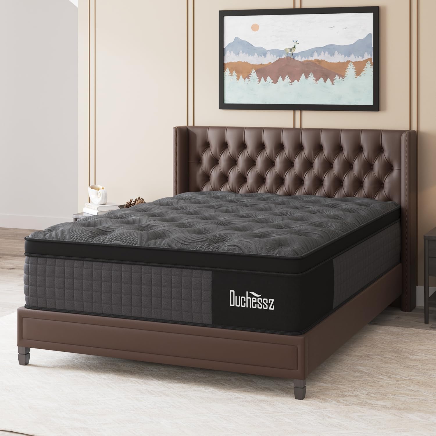 Duchessz Queen Mattress hybrid 14 inch profile