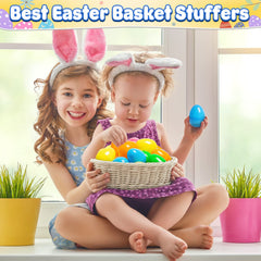 Easter egg hunt party favors Duchong eggs colorful