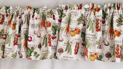 2 inch rod pocket detail on Kitchen Curtain