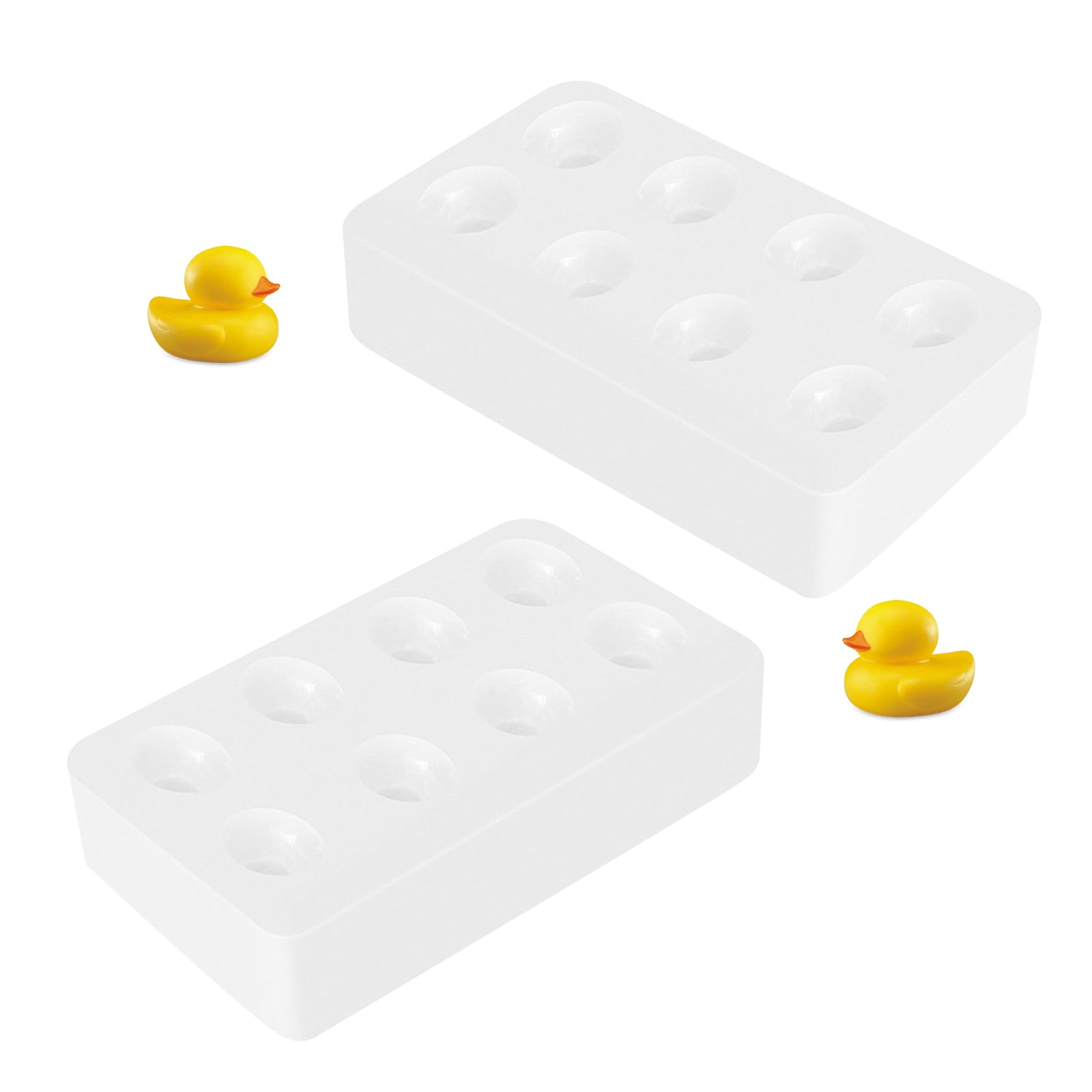 Duck silicone molds 8 cavity set for baking