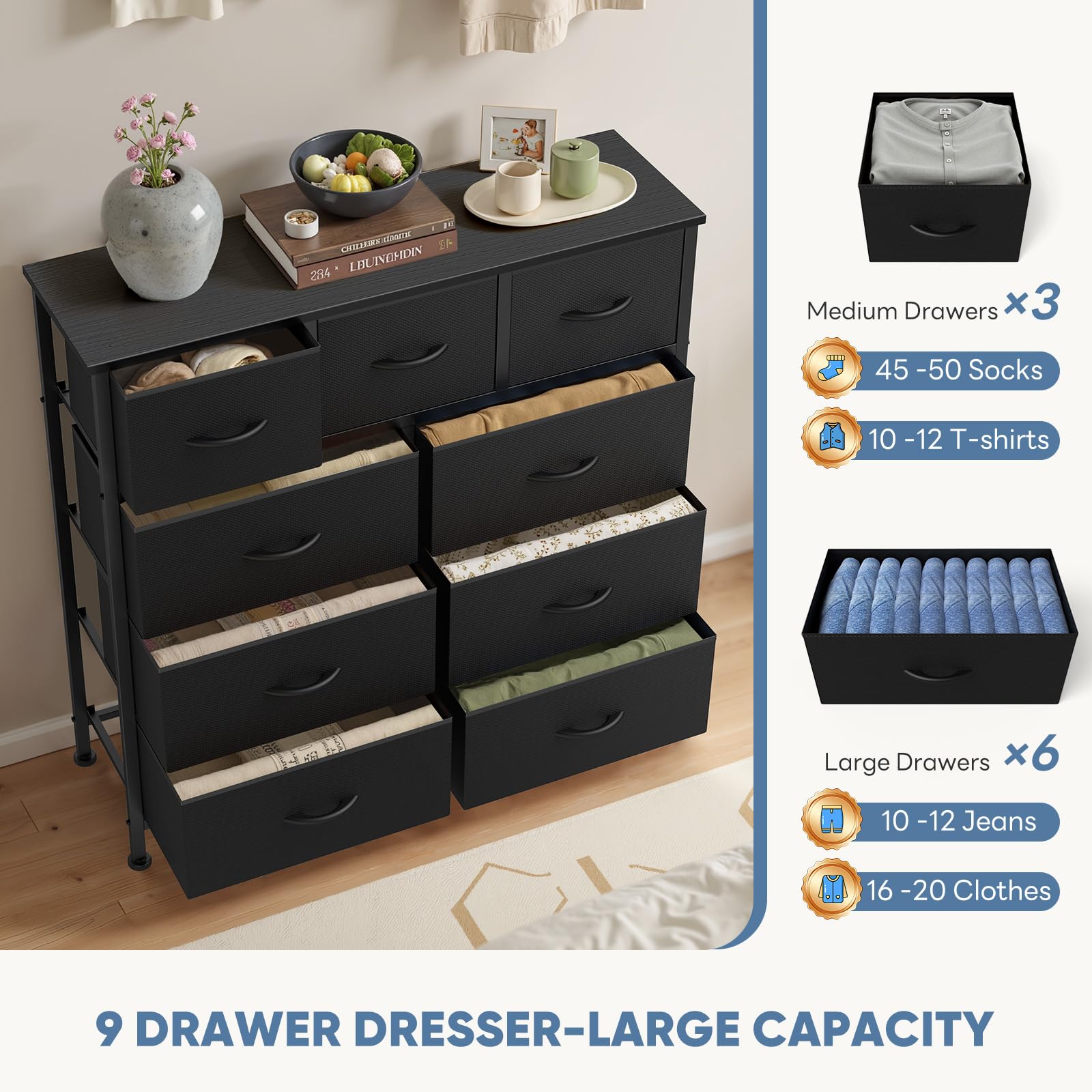 DUMOS anti tipping accessories attached to steel frame