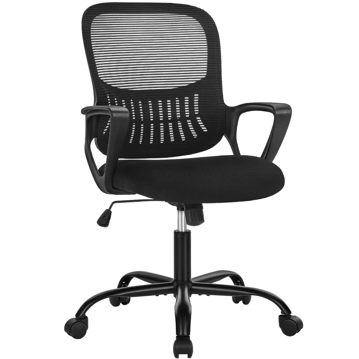 DUMOS home office chair black large seat