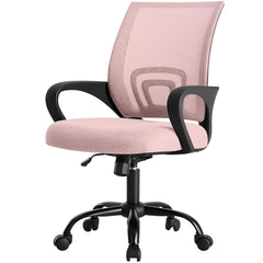 DUMOS office desk chair overall pink color