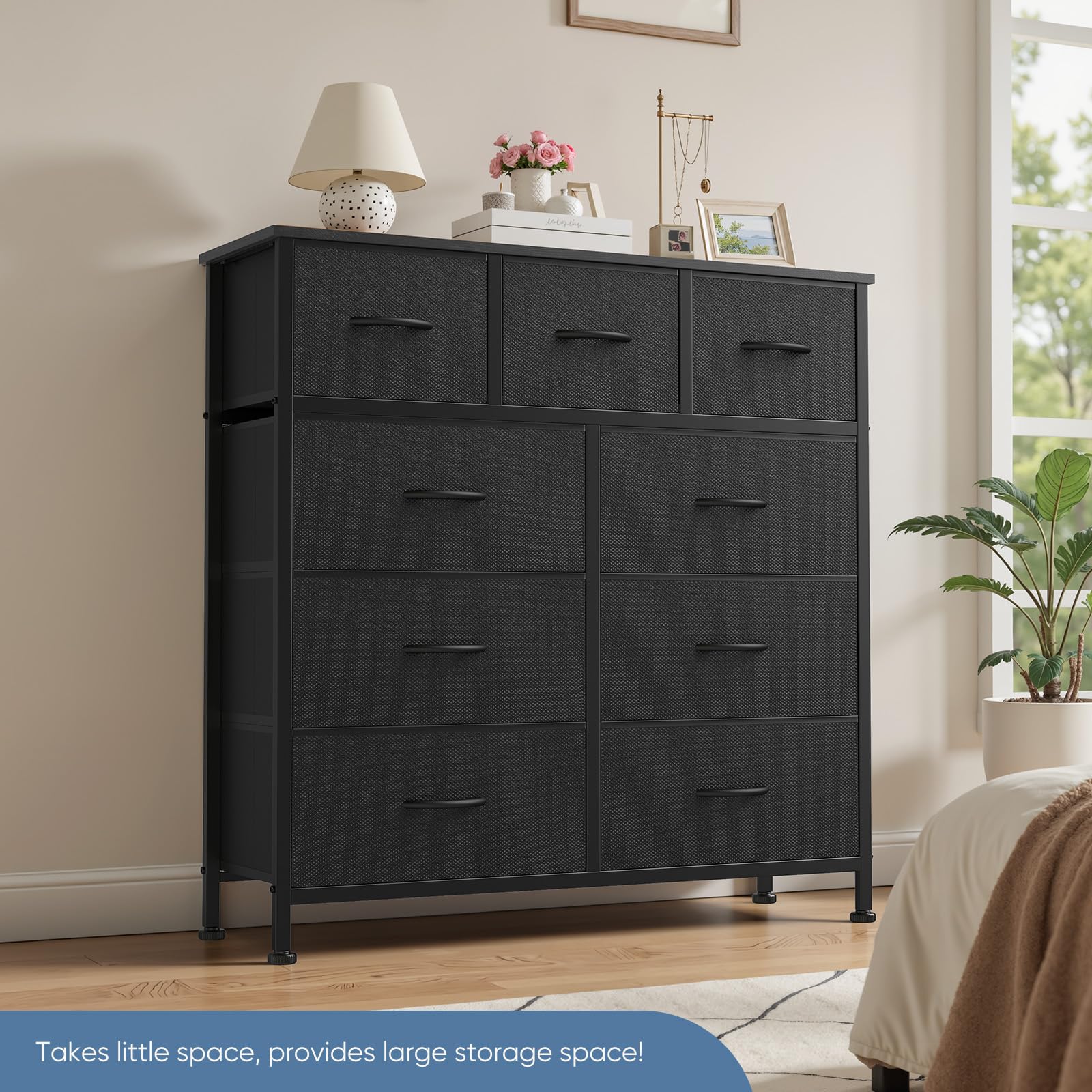 DUMOS dresser in entryway closet setting