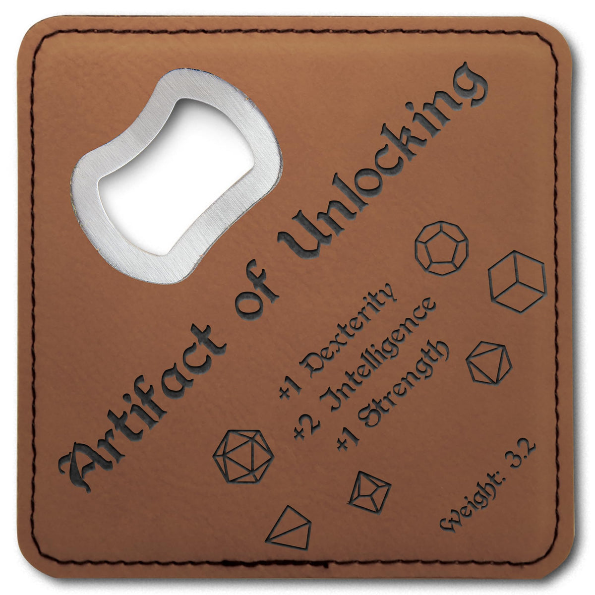 Dungeons and Dragons Artifact of Unlocking coaster bottle opener