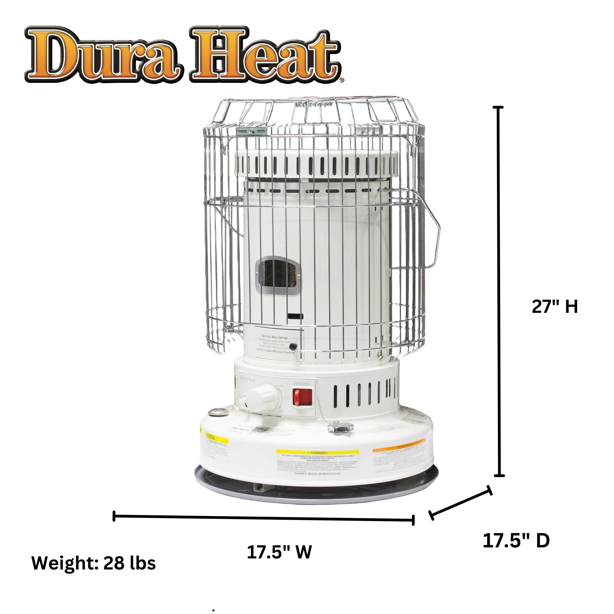 23800 BTU kerosene heater DH2304BB image