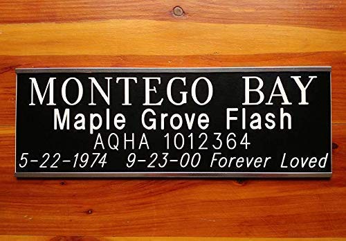 Barn sign for stalls