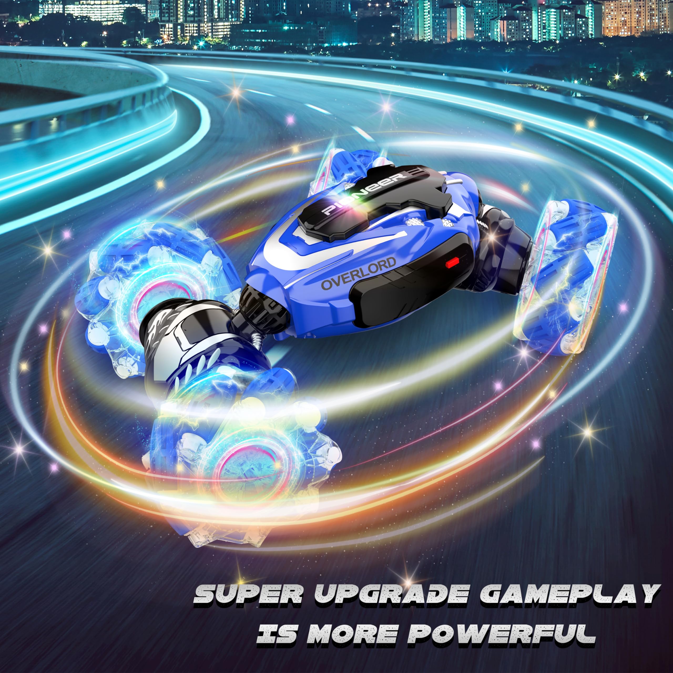 Gift idea gesture sensing RC stunt car for kids and adults image